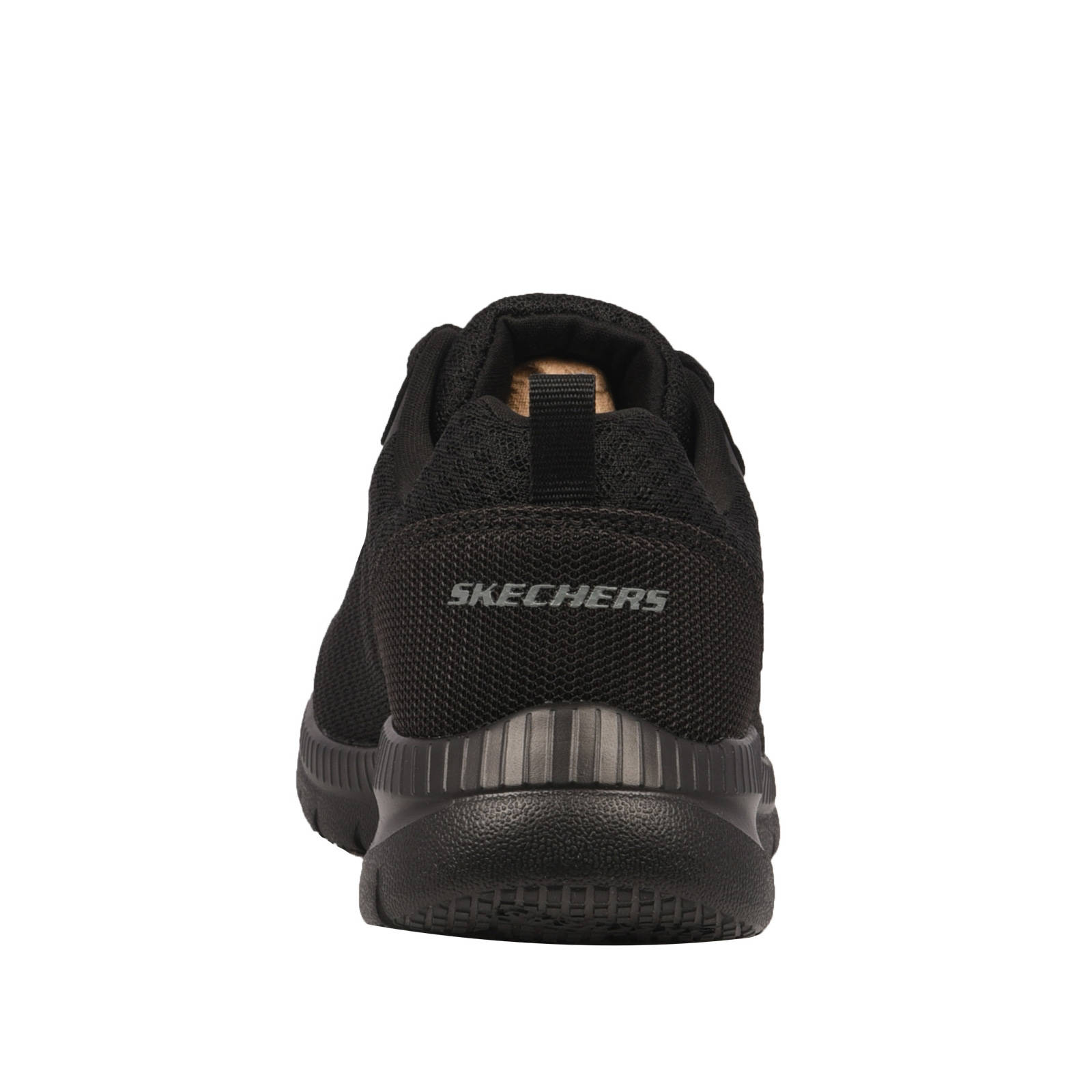 Skechers - MESH LACE UP W/ MEMORY FOAM - ΜΑΥΡΟ φωτογραφία